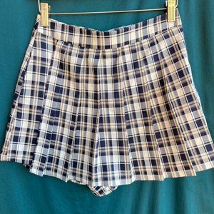 Boutique Plaid Mini Skort